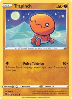 Trapinch, Destinos Brillantes No. 40 Normal