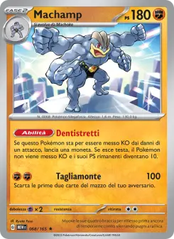 Machamp, 151 No. 068 Holo