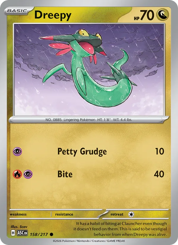 Dreepy, Ascended Heroes No. 158
