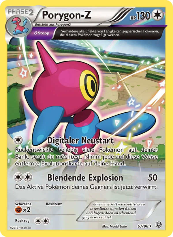Porygon-Z, Ewiger Anfang No. 67