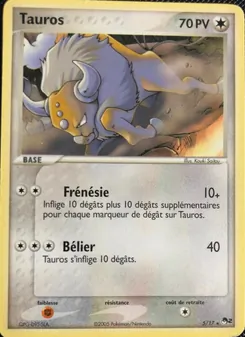 Tauros, POP Série 2 No. 5 Holo