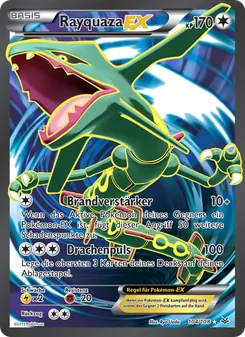 Rayquaza EX, Drachenleuchten No. 104 Normal