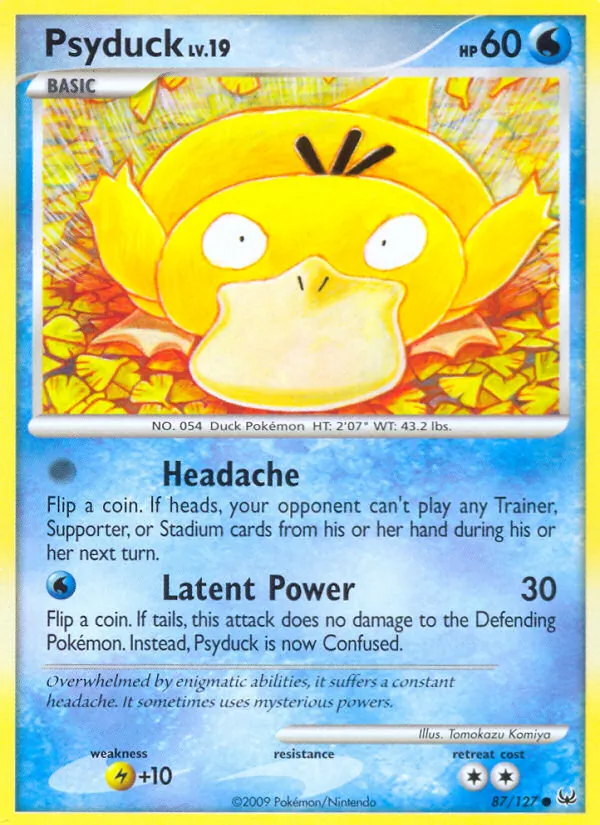 Psyduck, Platinum No. 87