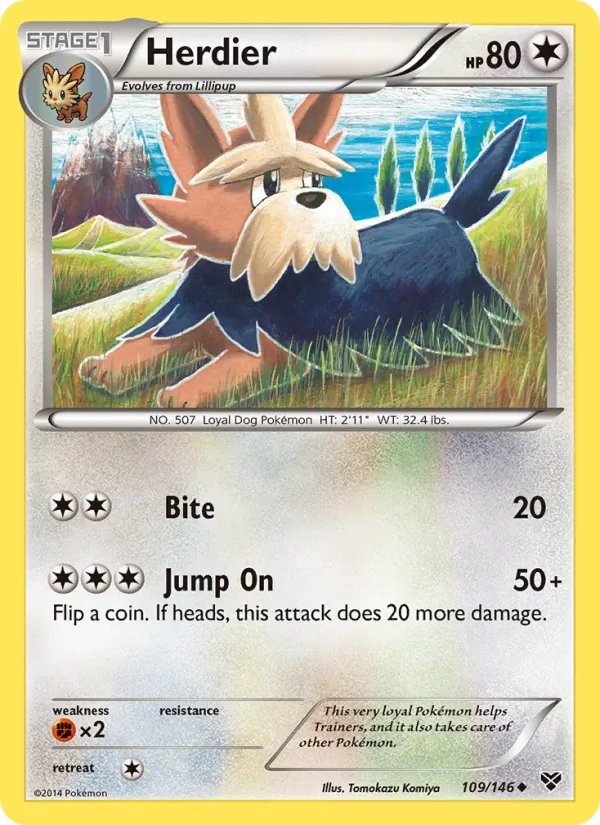 Herdier, XY Nº 109