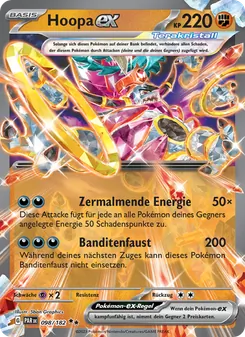Hoopa-ex, Paradoxrift Nº 098 Holo