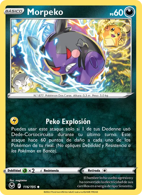 Morpeko, Tempestad Plateada No. 116