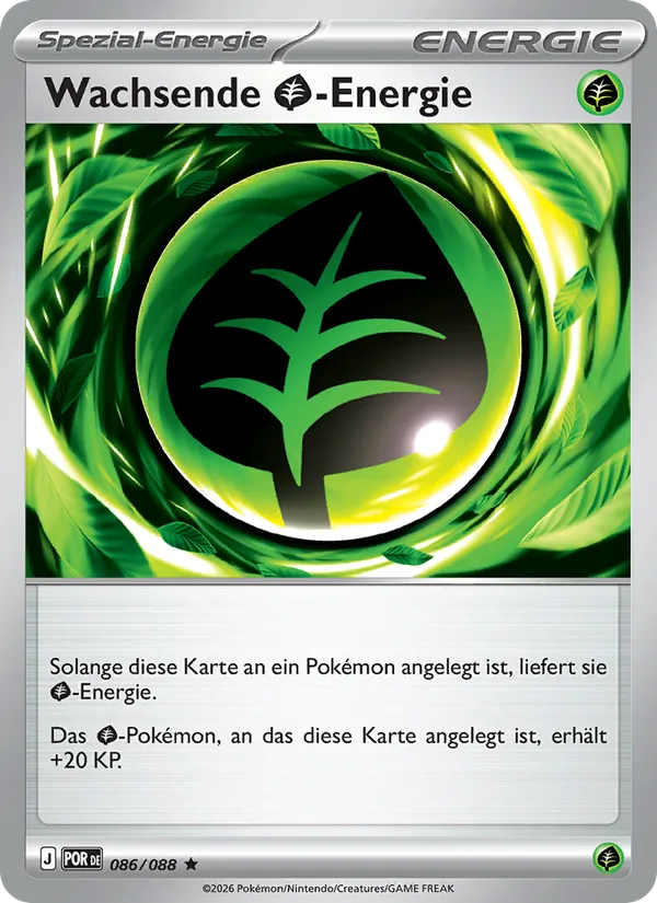 Wachsende Grass-Energie, Optimale Ordnung No. 086