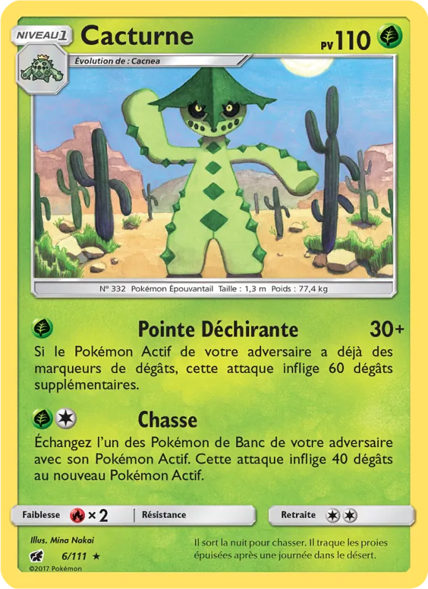 Cacturne, Invasion Carmin No. 6