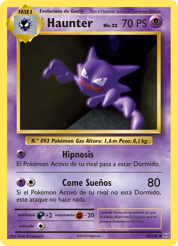 Haunter, Evoluciones No. 48