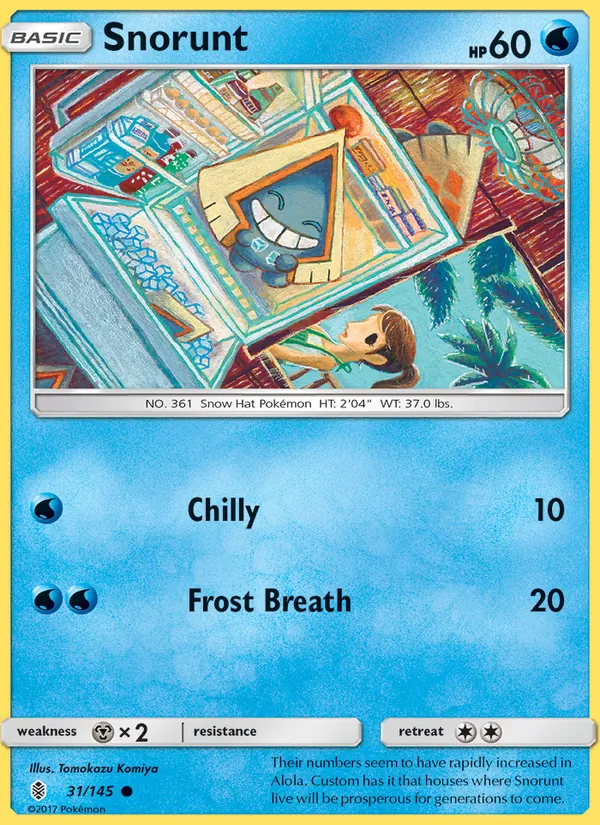 Snorunt, Guardians Rising No. 31