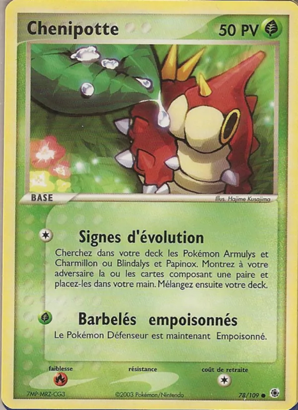 Chenipotte, EX Rubis & Saphir Nº 78