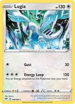 Lugia, Darkness Ablaze No. 140 Normal