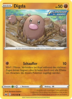Digda, Schaurige Herrschaft Nº 76 Normal