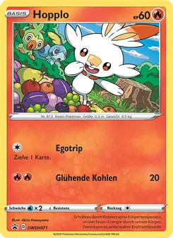 Hopplo, SCSC Promokarten No. SWSH071 Holo