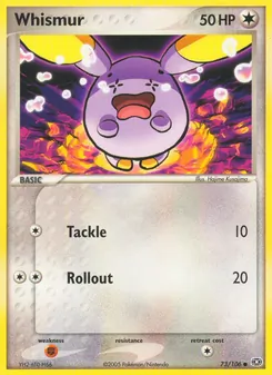 Whismur, Emerald Nº 73 Normal