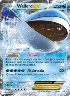 Wailord EX, Scontro Primordiale No. 38 Normal