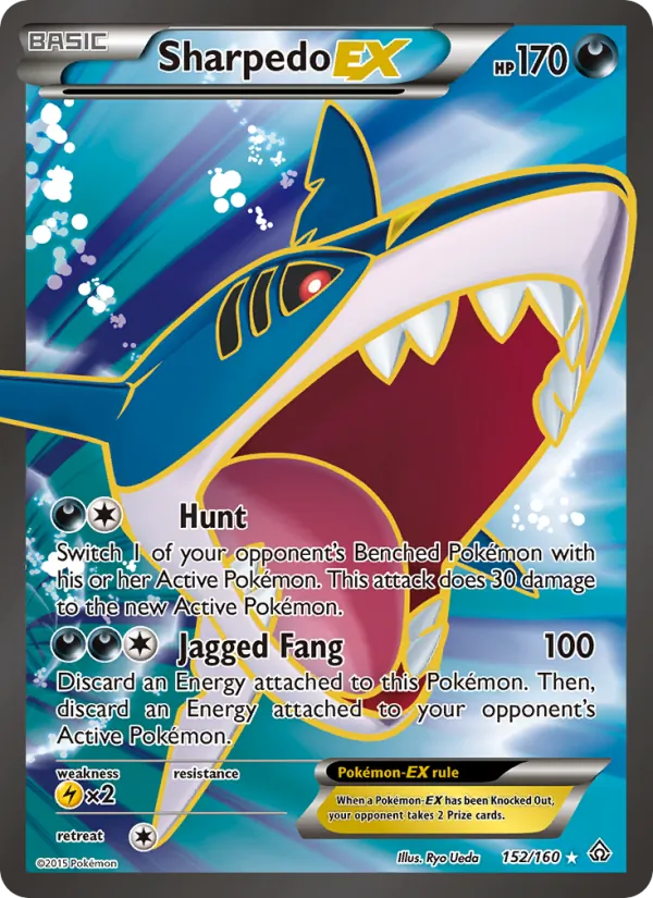 Sharpedo EX, Primal Clash Nº 152