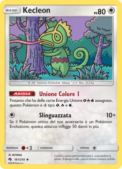 Kecleon, Tuoni Perduti No. 161 Normal