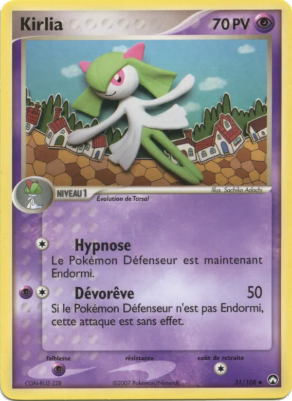 Kirlia, EX Gardiens du Pouvoir No. 31
