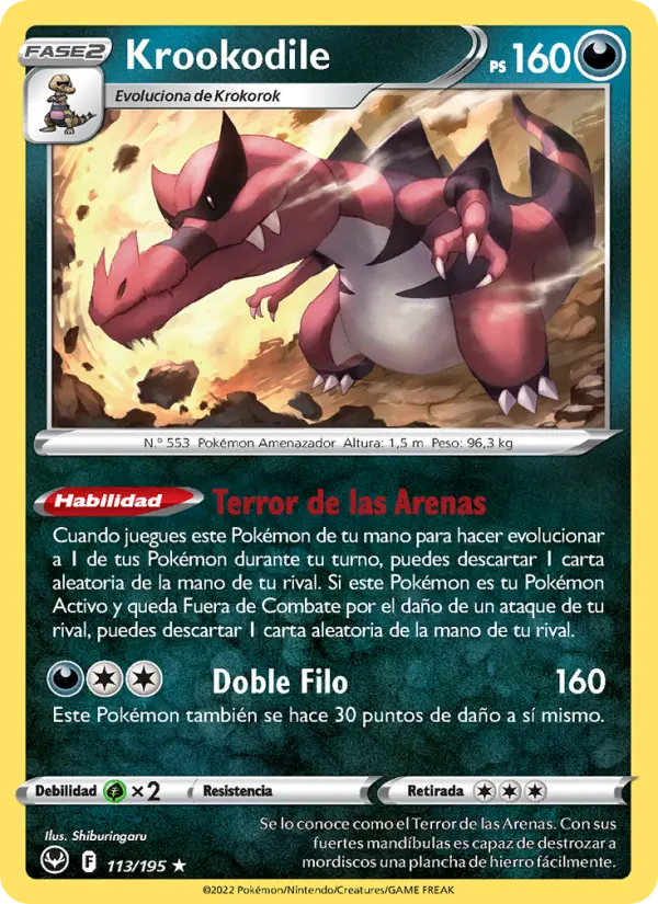Krookodile, Tempestad Plateada No. 113