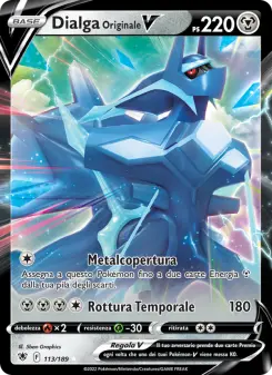 Dialga Originale V, Lucentezza Siderale No. 113 Holo
