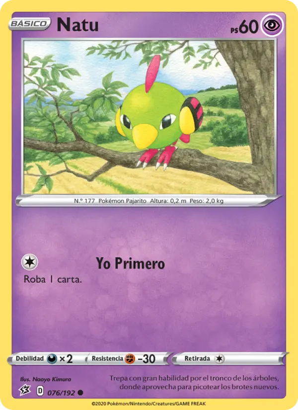 Natu, Choque Rebelde No. 76