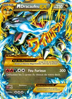 M-Dracaufeu EX, Étincelles No. 108 Normal