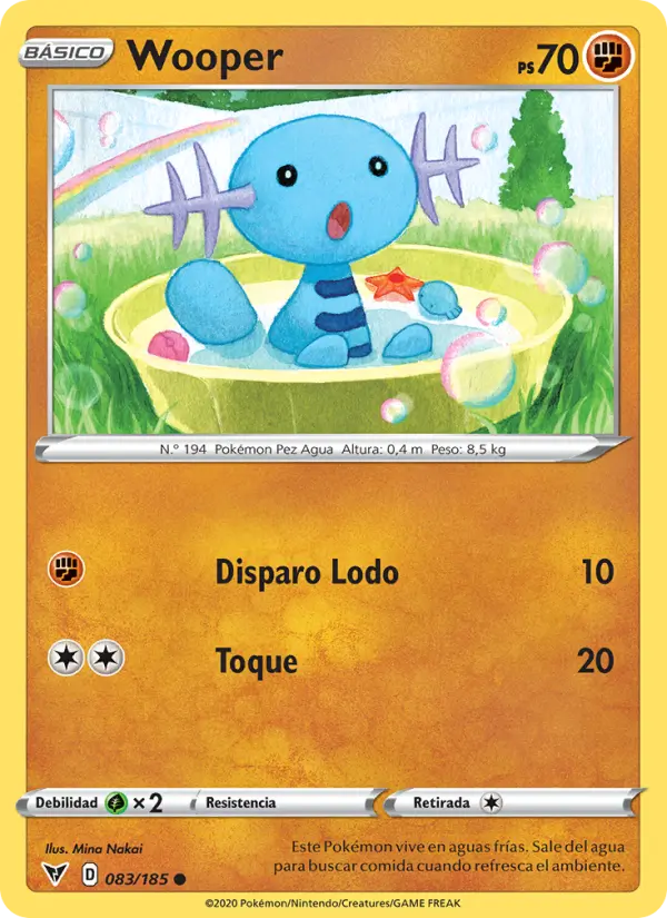 Wooper, Voltaje Vívido No. 83