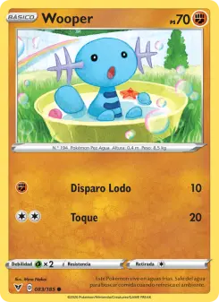 Wooper, Voltaje Vívido No. 83 Normal