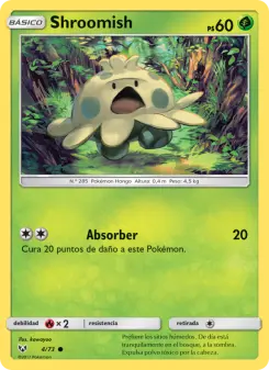 Shroomish, Leyendas Luminosas No. 4 Normal