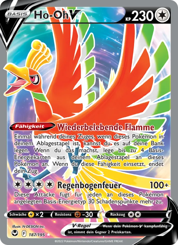 Ho-Oh V, Silberne Sturmwinde No. 187