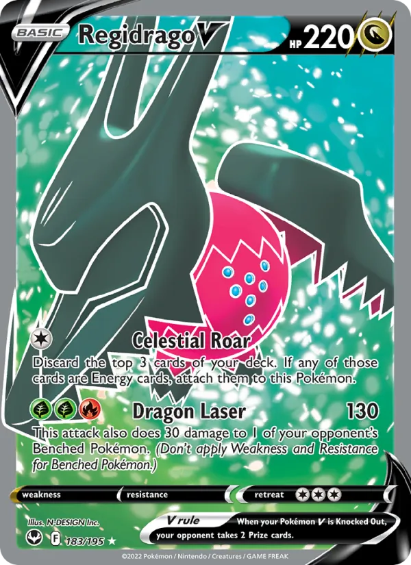 Regidrago V, Silver Tempest Nº 183