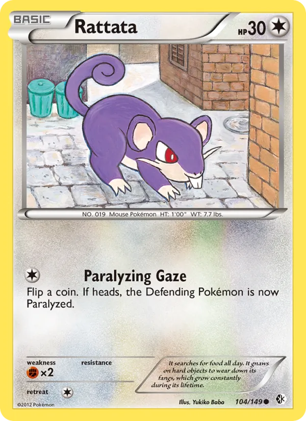 Rattata, Boundaries Crossed No. 104