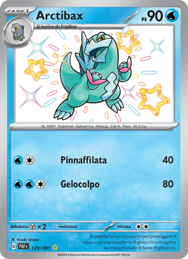 Arctibax, Destino di Paldea Nº 129