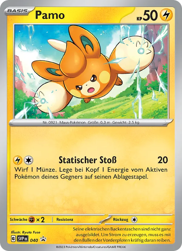 Pamo, SVP Black Star Promos Nº 040