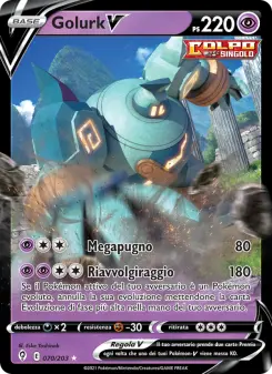 Golurk V, Evoluzioni Eteree No. 70 Holo