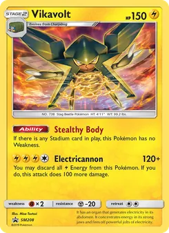 Vikavolt, SM Black Star Promos No. SM208 Normal