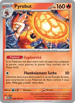 Pyrobut, Méga-Évolution Nº 028 Normal
