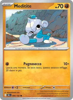 Meditite, Rivali Predestinati No. 099 Normal