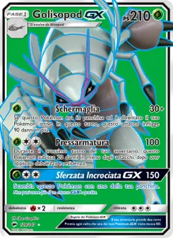 Golisopod GX, Ombre Infuocate Nº 129 Holo