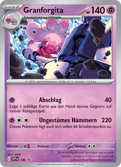 Granforgita, SVP Black Star Promos No. 140 Holo