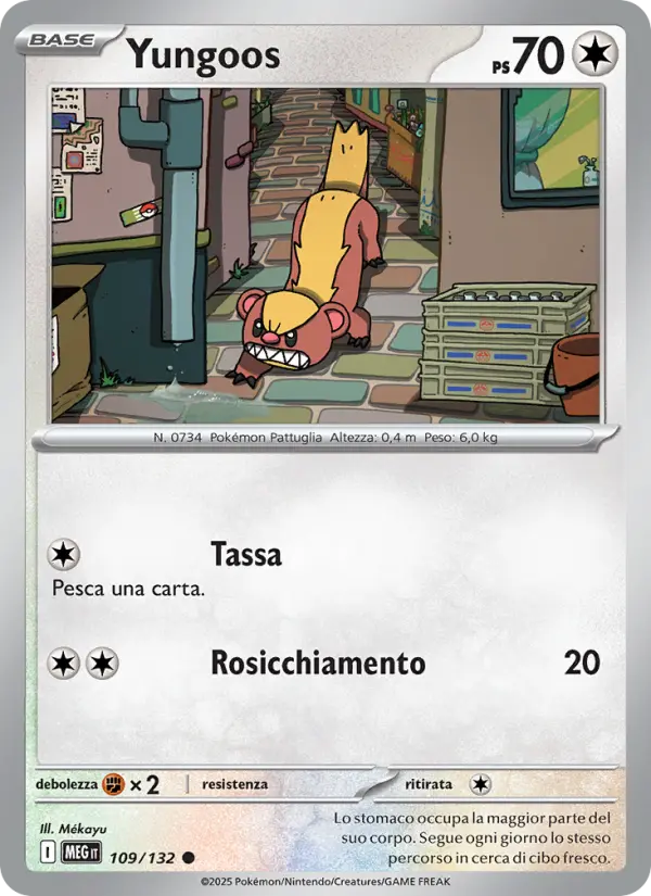 Yungoos, Megaevoluzione Nº 109