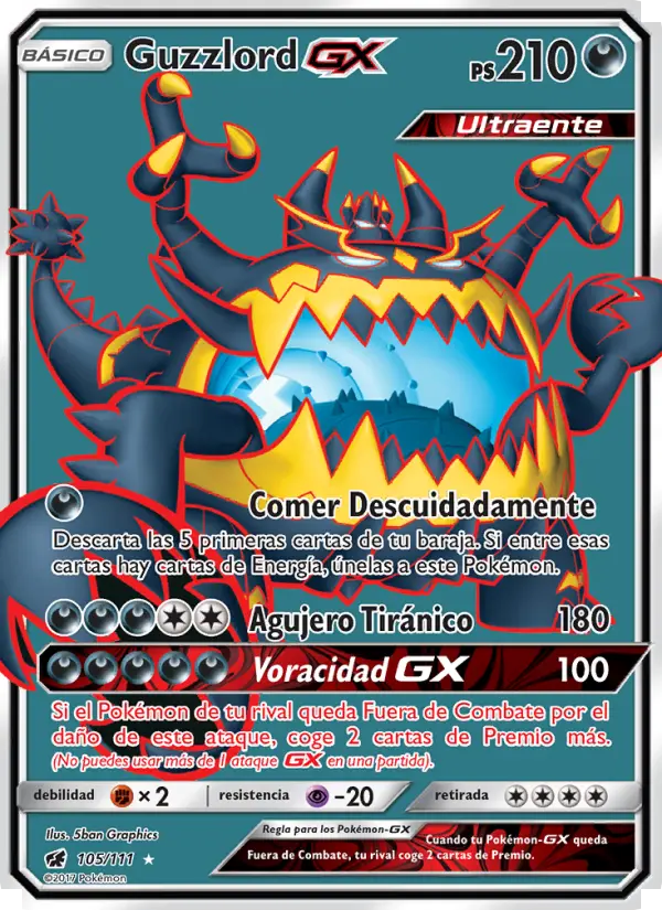 Guzzlord GX, Invasión Carmesí Nº 105