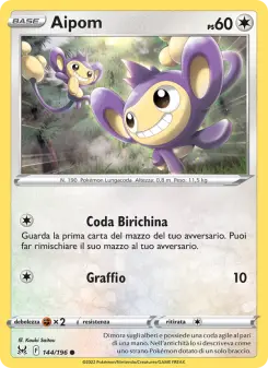 Aipom, Origine Perduta Nº 144 Normal