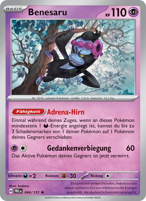 Benesaru, Prismatische Entwicklungen No. 044