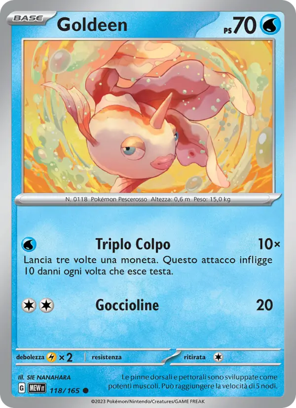 Goldeen, 151 Nº 118