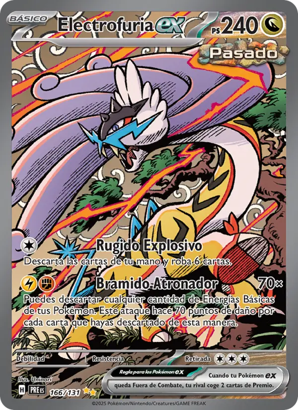 Electrofuria ex, Evoluciones Prismáticas No. 166