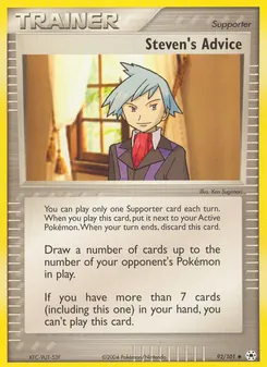 Steven's Advice, Hidden Legends No. 92 Normal