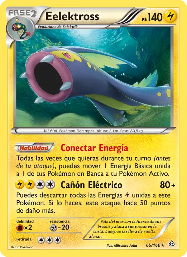Eelektross, Duelos Primigenios Nº 65