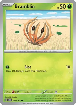 Bramblin, Paldea Evolved No. 023 Normal
